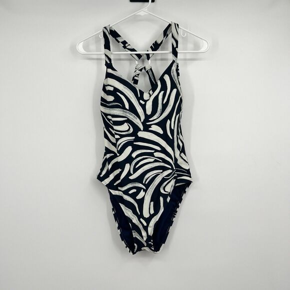 Hurley Women's UPF 50+ Sun Protection Printed One Piece Swimsuit - Picture 1 of 8